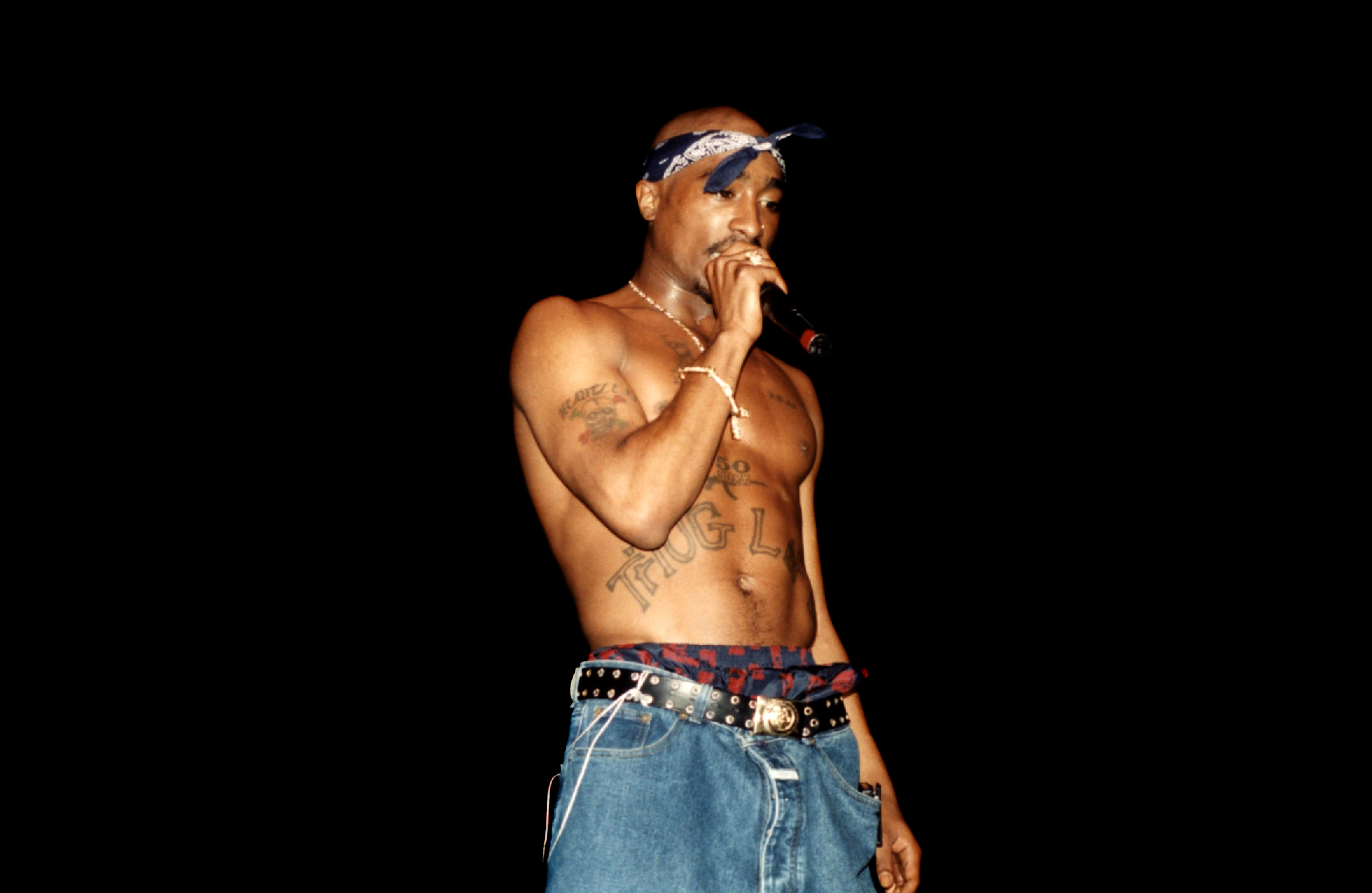 Tupac en concierto