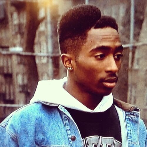 Tupac en su juventud